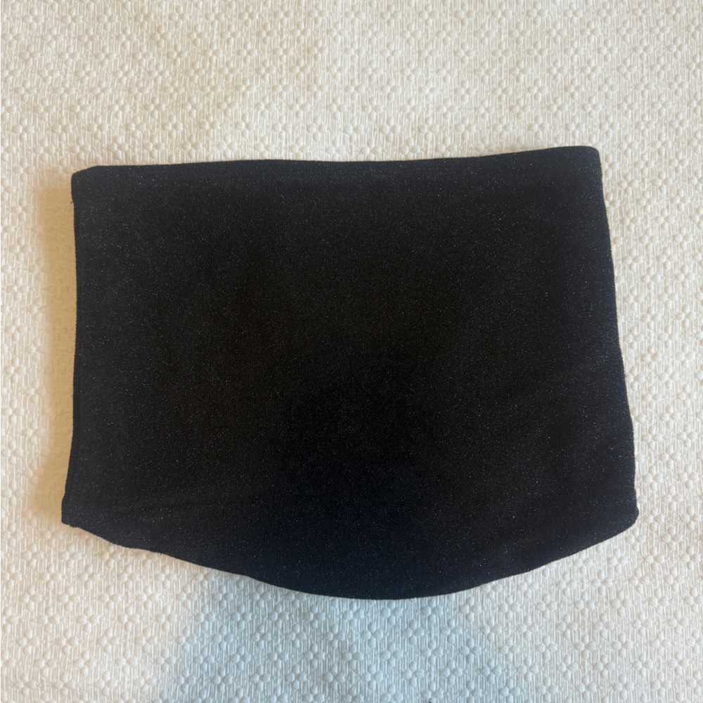 Sparkly Black Tube Top Women’s